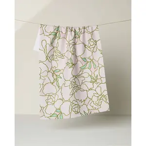 Geometry Print Geoweave™ Quick-Dry Cleaning Cloth, Kitchen Tea Towel for Home Supplies