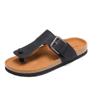 Dream Pairs Women's T-Strap Thong Flat Sandals