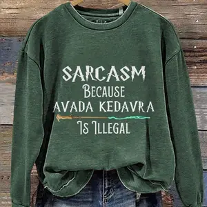 Ladies Sweater Hoodless Sweater 3D Printing