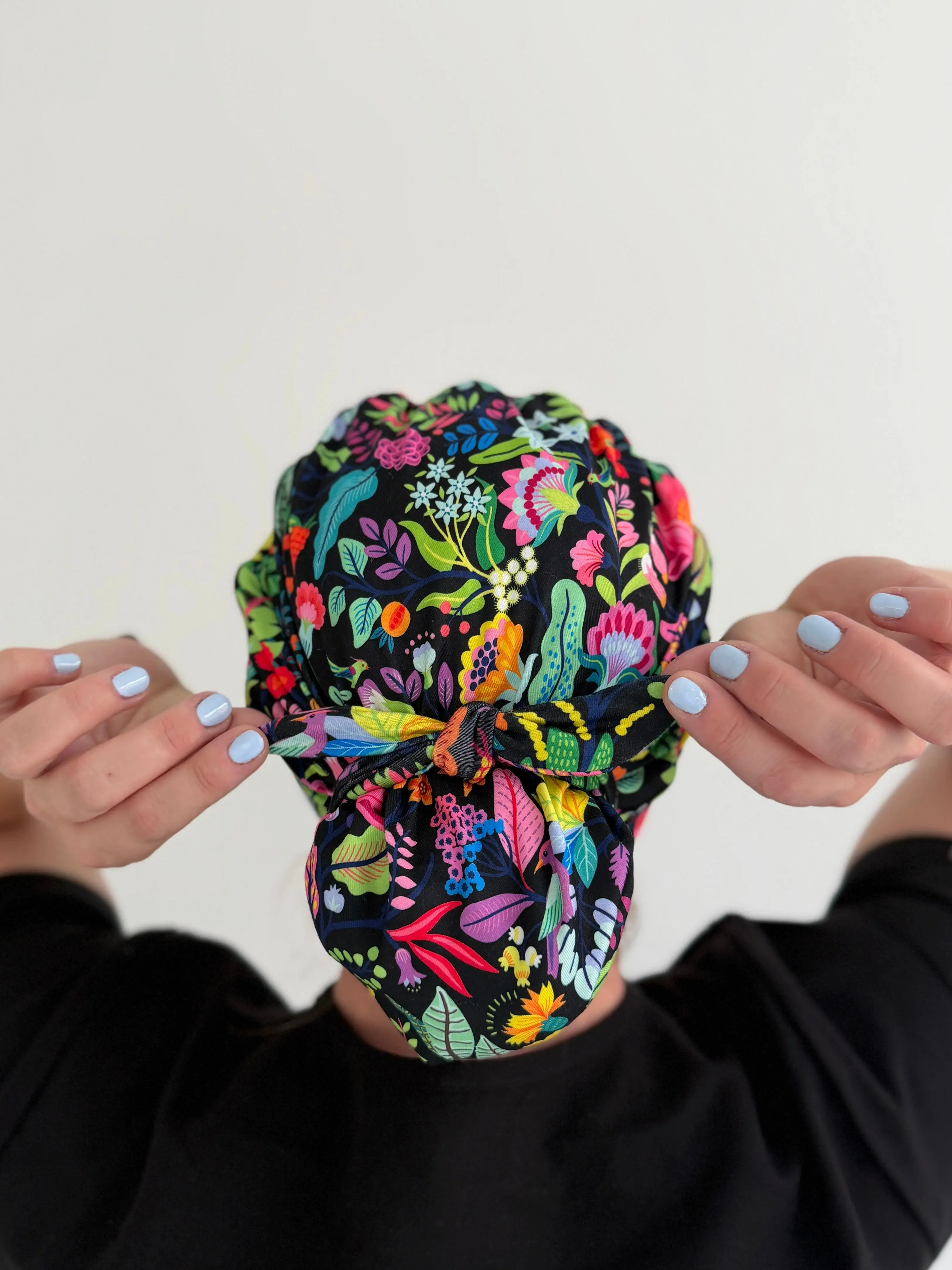 CloudCaps Scrub Cap | Exotic Flowers
