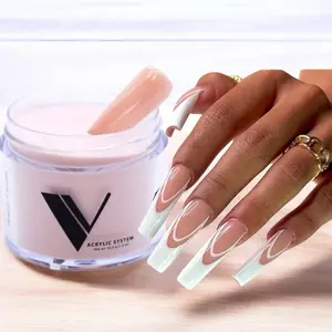 VBP V Beauty Pure Perfect Nude acrylic powder nail art