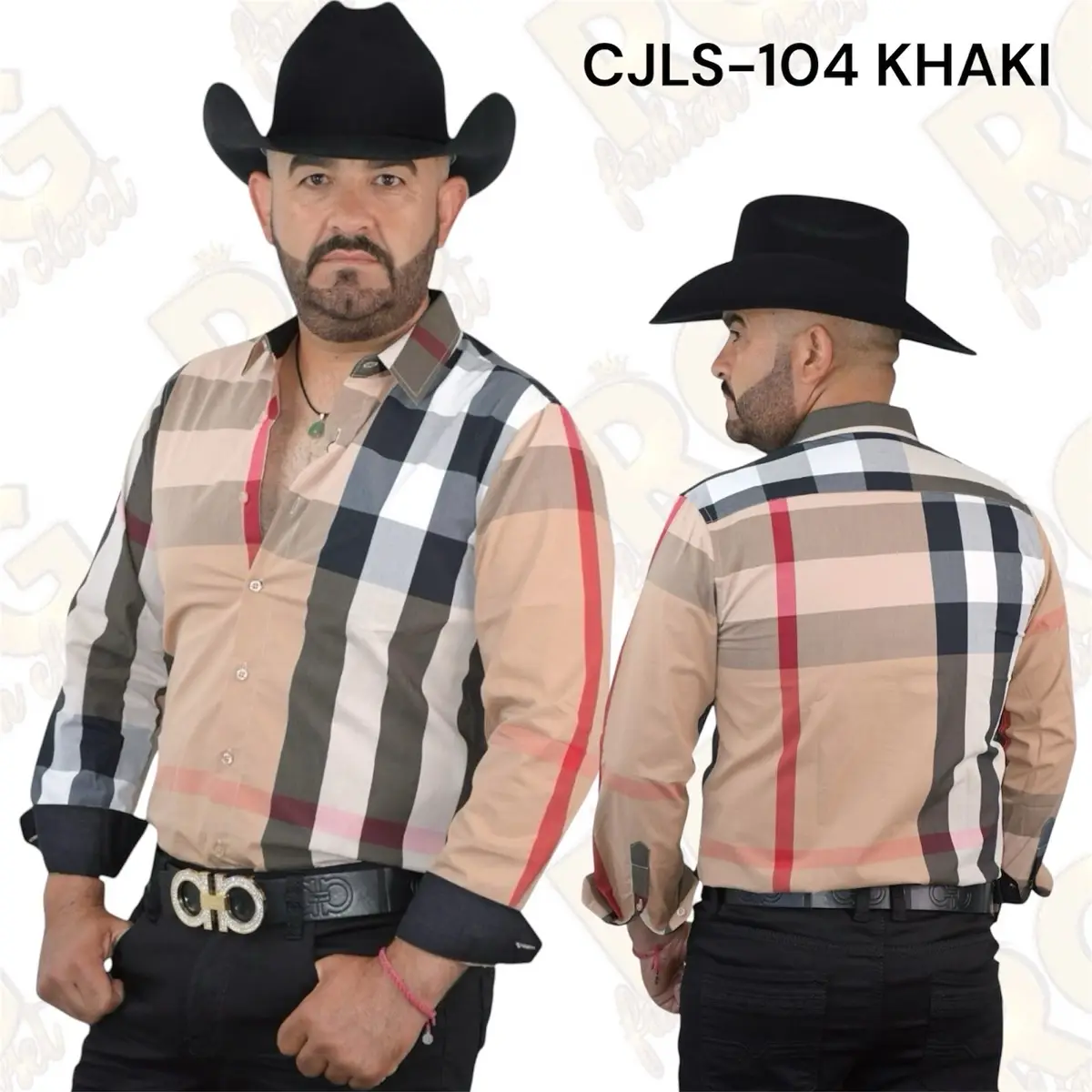 Mens Plaid Fashion Shirt