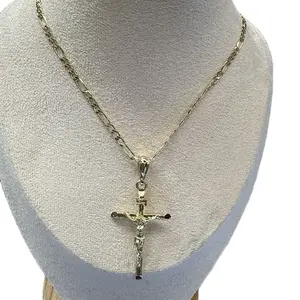 14k gold plated Gold plated Crucifix