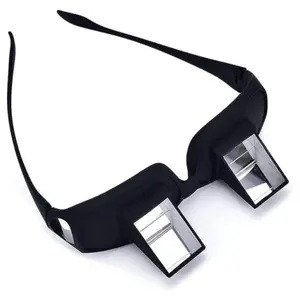 Lazy Glasses Prism Glasses Horizontal Spectacles Lie Down for Reading/Watching TV