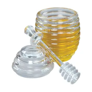 Fox Run Honey Jar & Dipper Set