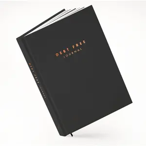 Debt Free Journal - Debt Payoff Planner & Repayment  with Prompts for Couples or Individuals, Financial Goal Setting, Snowball  Support, 6.5x8  Satin Hardcover