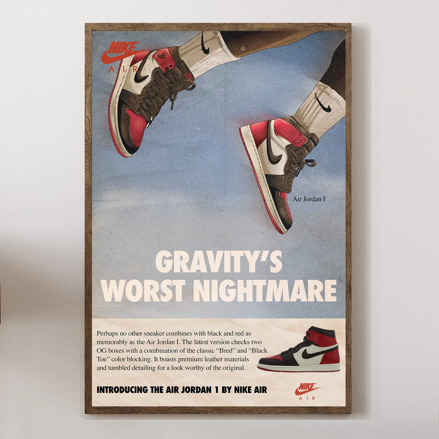 Air Jordan 1 Poster