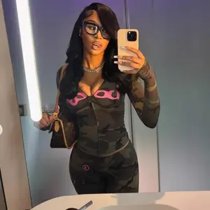 2025 Autumn New Versatile Letter Print Hooded Long Sleeve Cardigan Top and Long Pants Set Can be used with raincoat(gift)