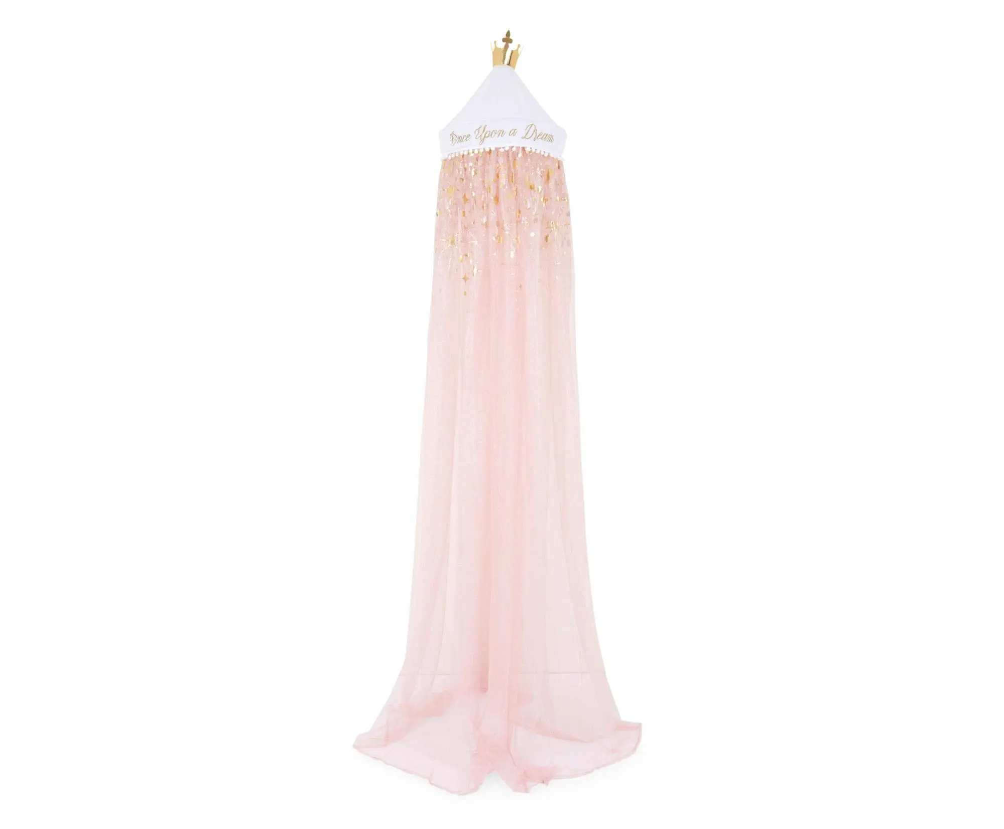 Disney Princess Kids Bed Canopy for Ceiling, Hanging Curtain Netting