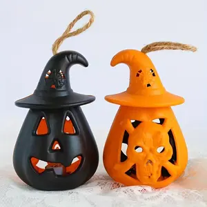 Cartoon Pumpkin Shaped LED Light, 1 Count Battery Powered Portable Pumpkin Design Night Light, Decorative Light for Home Party Festival