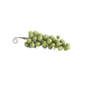 Christmas Pick, Holiday Decor, Wreath Supplies, Green Grape Berries, Christmas Decor, DIY Floral, Wreath Attachment, Craft Supplies,