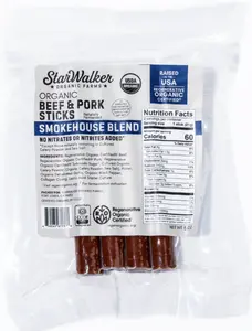100% Grass-fed Beef & Organic Pasture-raised Pork Meat Stick