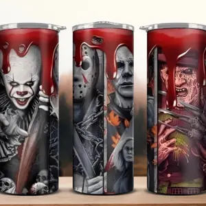Horror 3 Theme Tumbler clearance