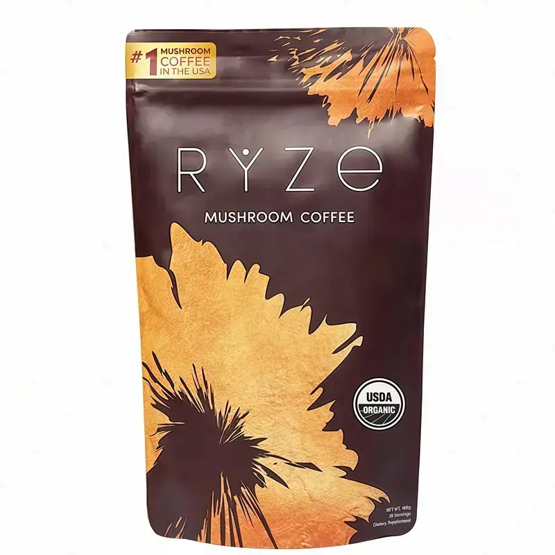 3 PACK RYZE Mushroom Matcha Starter Kit, USDA Organic with 6 Adaptogenic Mushrooms and Ceremonial-Grade Japanese Matcha, Energy, Focus, Digestion, Immunity with Turkey Tail, Shiitake, Reishi, 60 servings