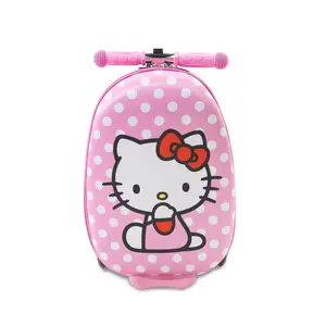 Hello Kitty Hardside Carry On Scooter Suitcase