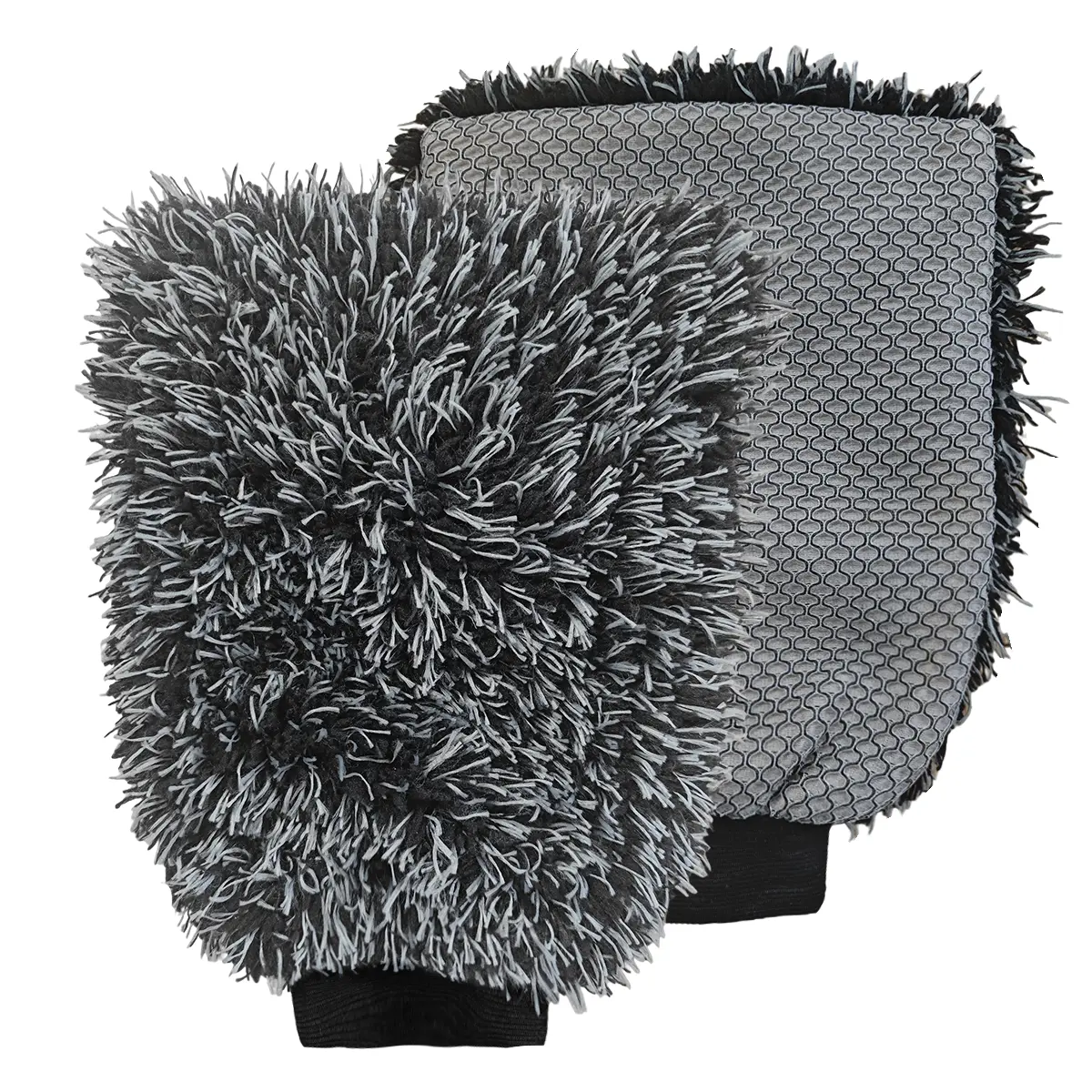 【DealsForYouDays】Microfiber Car Wash Mitt: Ultra-Soft, Scratch-Free, High-Absorbency, Lint & Streak-Free & Reverse Side Easily Removes Bird Droppings and Tree Sap, Perfect for Foam Cannon & Bucket Washes - Car Wash Accessories!