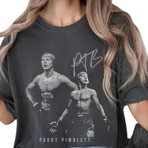 Paddy Pimblett Boxing Vintage Shirt Fashion Cotton, Full Colors, Full Sizes, For Men, For Women