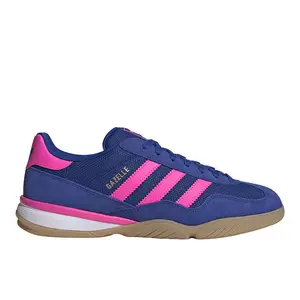 adidas Mens Gazelle Sala Lace Up Sneakers Shoes Casual - Blue, Pink