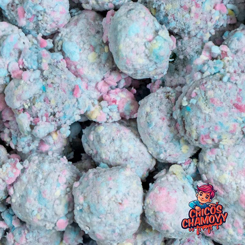 Viral Gushers 7 Pack Ultra 42oz Splash Blastz Bundle- Sour Blue Razz 6oz + Watermelon Cotton Candy 6oz + Sour Green Apple 6oz + Sour Watermelon 6oz + Cotton Candy 6oz + Sour Strawberry 6oz + Chamoy 6oz- Chicos Chamoyy - Fruity Snack Sweet