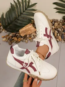 Fashion Casual Derby Shoes for Women, Daily Versatile Agony Shoes, College Style Leisure Sports Shoes, Running Shoes