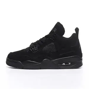 2026 Mens New Collection Unisex Sneakers Fashion Sports 4S Basketball Shoes Black Cat/Red Thunder（Do not purchase the free item.）