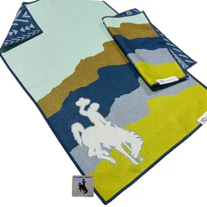 Midnight Cowboy | Waffle Weave Microfiber Towels Kitchen & Bath- Hand Towel