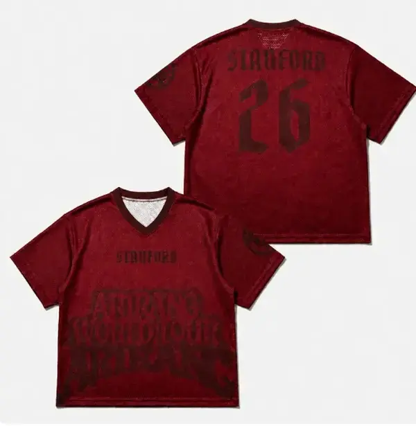 Arirang Bangtang Boxy Casual Sports Jersey - 2026 World Tour Kpop Fan Merch, Athletic Active Top, Concert Outfit Fitness Shirt, Athletic Active Tops