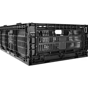 23x7 Collapsible Crate Boxes for Household Organiser Bin Book Space Saving Storage Crates for Classroom Garage Toy Craft Outdoor Tools Travel