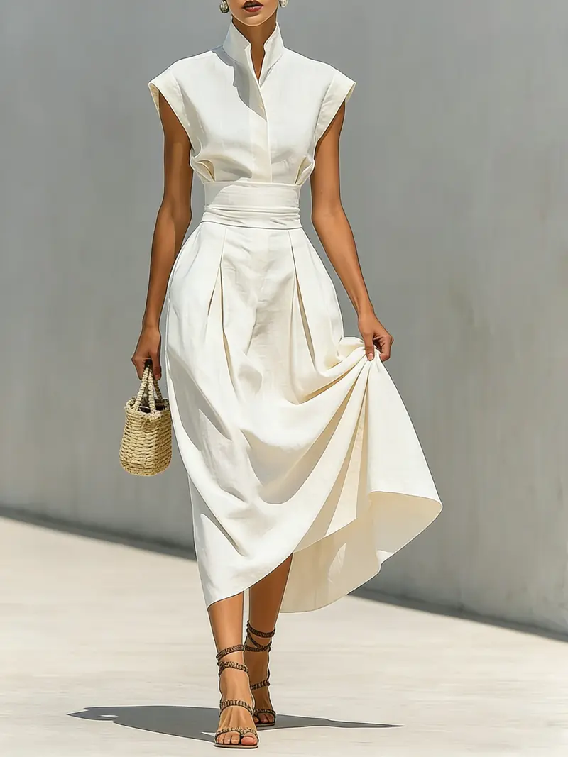 ivory dress blouse Hannah Blouse in Ivory Silk Crepe de Chine main image 0