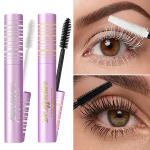 Extensionist Mascara & Primer, Lengthen and Curl Lashes to a New Level, Volume & Length, Smudge-Proof, Longwear, Flake-Free, Easy to Remove
