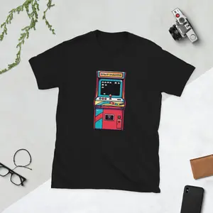 Retro Space Invaders Arcade Machine Tee Short-Sleeve Unisex T-Shirt