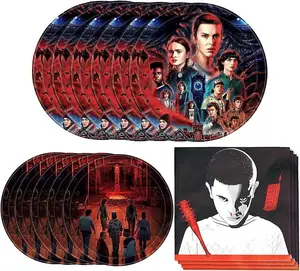 72 Pcs Birthday Party Supplies for Stranger Theme Party