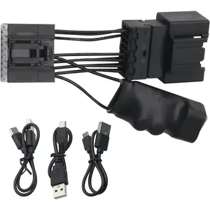 GPS Dash Cam Power Adapter (16-pin Type A) for Select Ford F150/F250/F350 Explorer Bronco and More Connects to Rearview Mirror