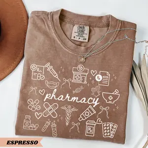 Comfort Colors® Pharmacy Shirt, Pharmacist t-shirt, PharmD Graduation Tee, Pharmacy Technician Shirt, Pharmacy Student Pharmacy Tech Graduation