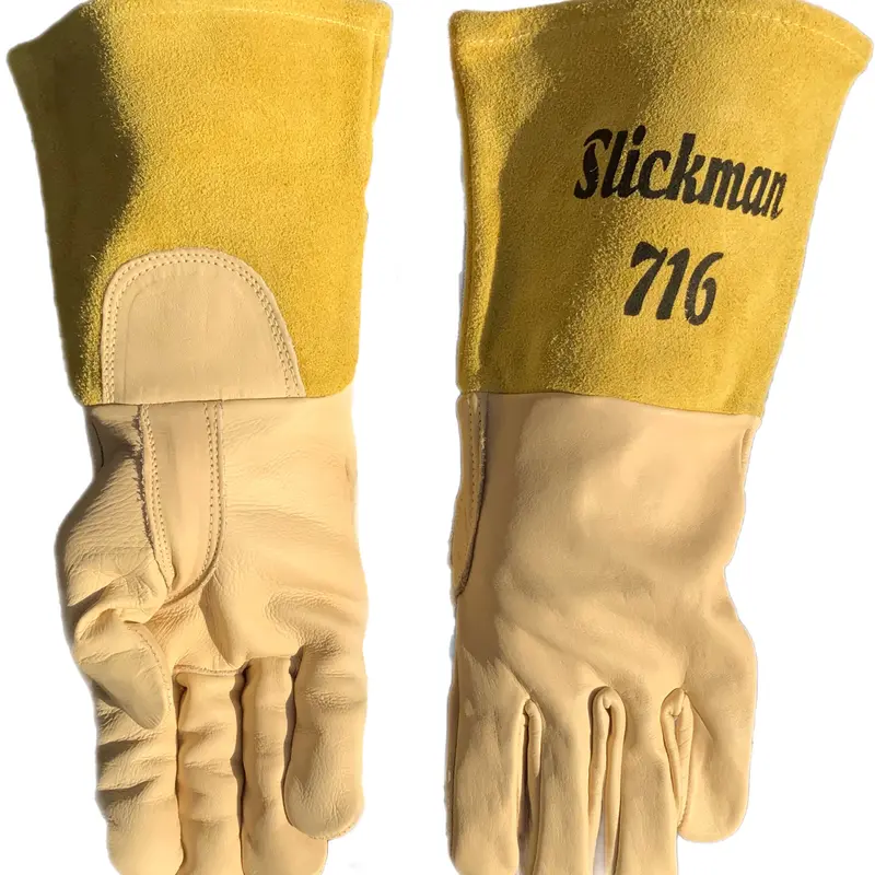 Slickman 716 Cowhide Leather Stick/Tig/Mig Welding Glove
