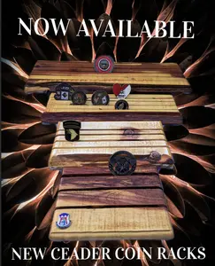 challenge coin racks