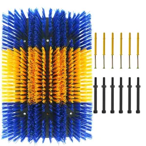 GARVEE 2PCS Livestock Scratching Brush, Cow Horse Goat Livestock Brushes Horse Cow Goat Scratching Post Animal Back