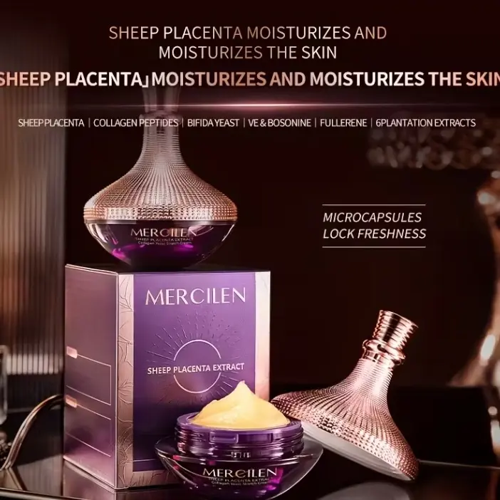 【リアン】Lien ファヴェール メリテッドエッセンス Mercilen Sheep Placenta Collagen Moisturizing Cream for Skin