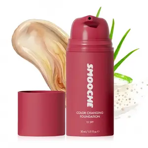 Smooche Foundation Korean, Smooche Color Changing Foundation, For All Skin Types