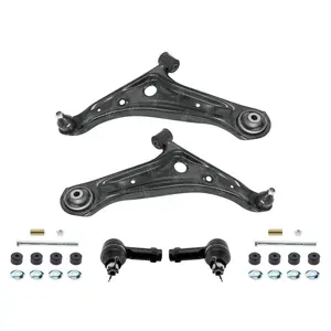 Front Lower Control Arms Sway Bar Links Tie Rods for Dodge Attitude 2015-2023