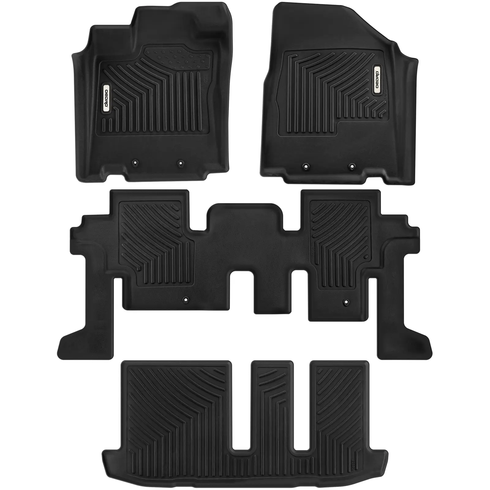 YITAMOTOR 3D Molded Floor Mats Liner For 2013-2020 Nissan Pathfinder/2013 Infiniti JX35/2014-2020 Infiniti QX60