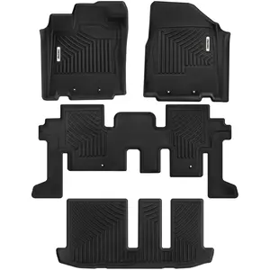YITAMOTOR 3D Molded Floor Mats Liner For 2013-2020 Nissan Pathfinder/2013 Infiniti JX35/2014-2020 Infiniti QX60