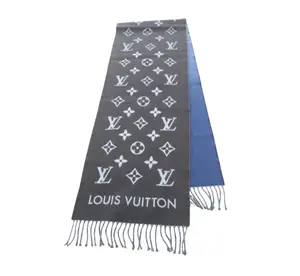Pre-owned Louis Vuitton 1 Small Leather Goods “All About Monogram Gradient” Scarf (Men’s), M97442