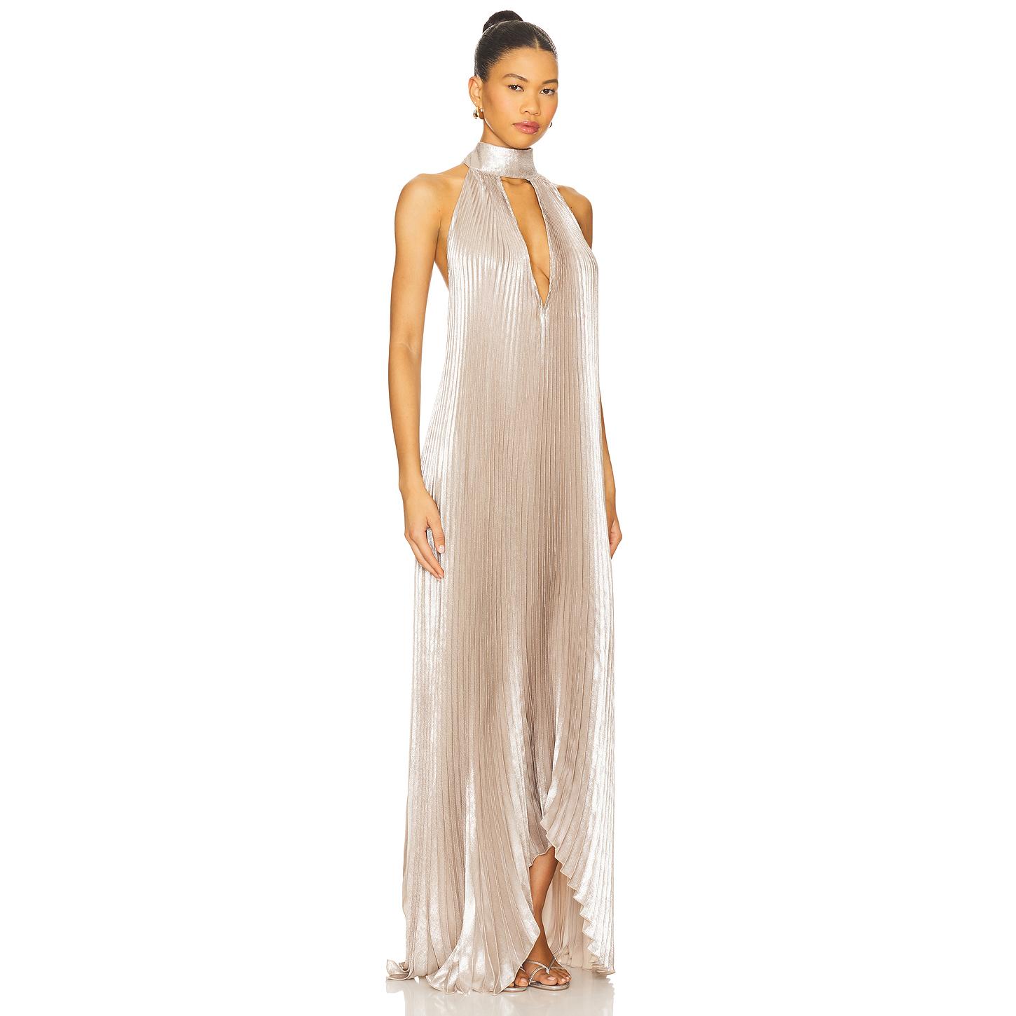 L'IDEE Opera Gown in Polka Pink