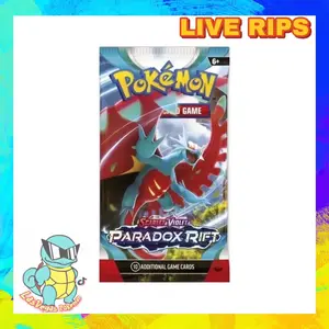 [LIVE ONLY] Pokemon TCG: Paradox Rift Booster Packs