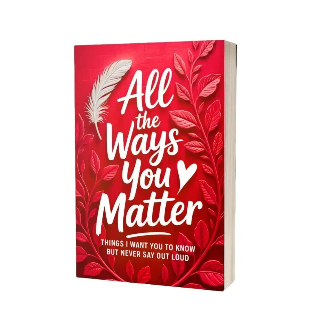 All the Ways You Matter: Things I Want You to Know |  IGift  for Women | Self-Love & Affirmations; Inspirational Gift Book