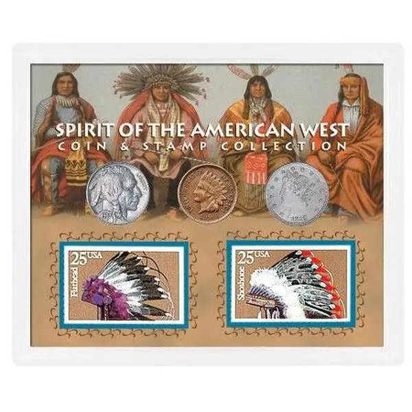 Spirit of the American West Coin & Stamp Collection