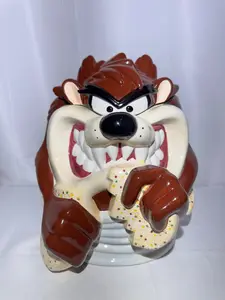 Taz - Cookie Jar - Looney Tunes- Warner Brothers- 1998 - Gibson