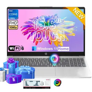 HP 15.6" FHD Touchscreen Business Laptop | Windows 11 Home | HDMI | Copilot AI | Intel Core i7-1355U Up to 5.0GHz | Wi-Fi 6 | HD Webcam | Up to 32GB RAM 512GB SSD | Bundle Accessory Included
