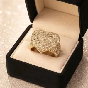 Anillo Princessa 10k Completament Sólido